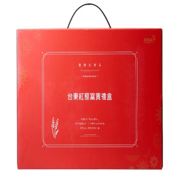 紅藜富貴禮盒-小米核桃糕