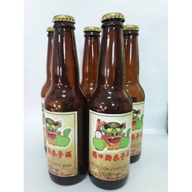 開口獅麥子酒6入